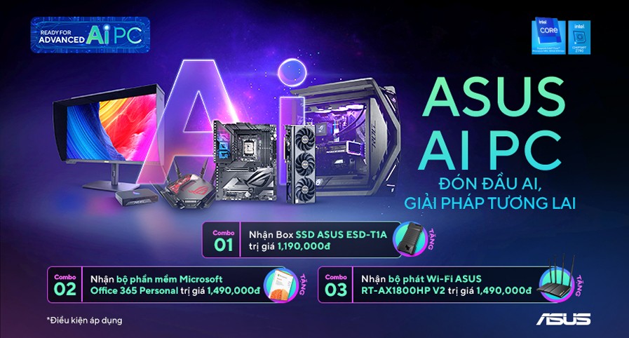  ASUS AI PC – ĐÓN ĐẦU AI